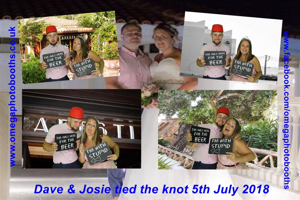 Josie & Dave's wedding  | View more photos from the event at gallery.omegaphotobooths.co.uk/u/Omega-Photobooths/Josie-Daves-wedding